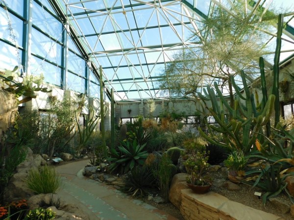 Architectural Feature Abq Biopark Botanic Garden Conservatory